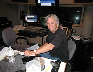 Mike in recording studio